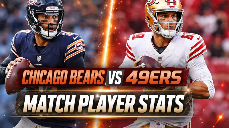 chicago bears vs 49ers match player stats